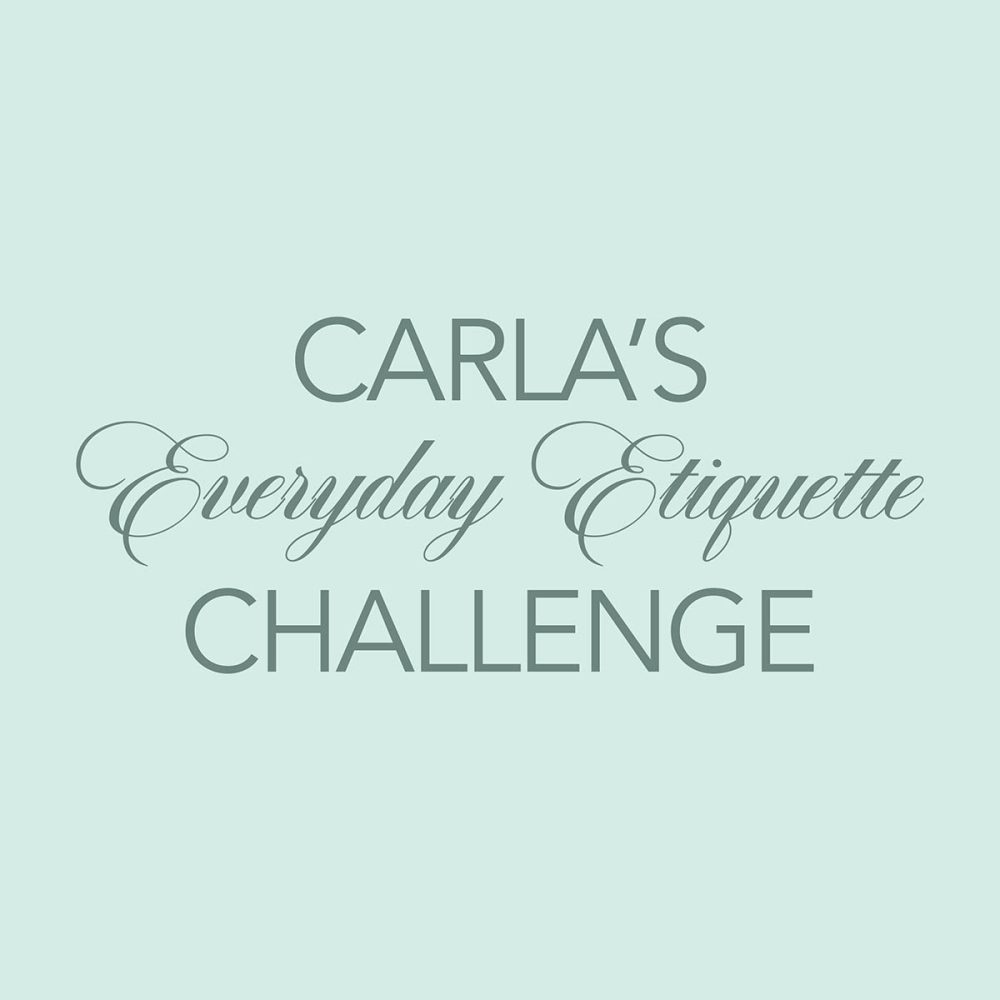 Everyday Etiquette Challenges